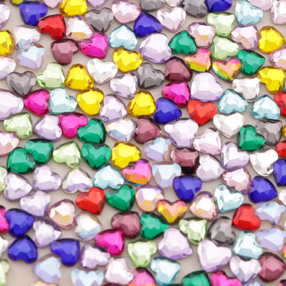 FS6555- 5.5×6mm Heart Crystal Diamonds