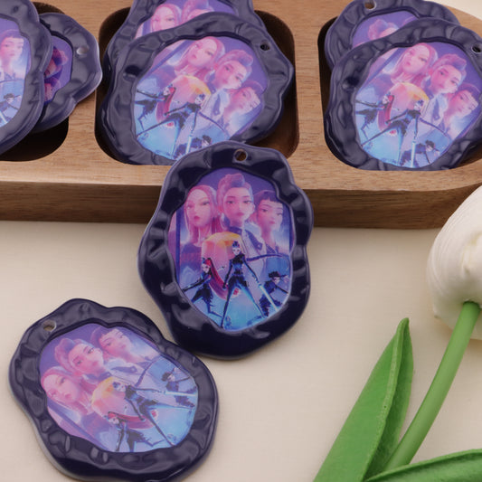 FS6502-K-POP Witch Hunting Group Pendant
