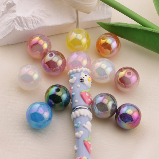 FS5790- 16mm UV Galaxy Beads Fit For Pen