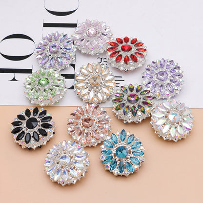 FS5052- Sunflower Metal Beads