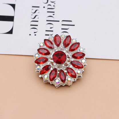 FS5052- Sunflower Metal Beads