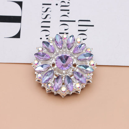 FS5052- Sunflower Metal Beads