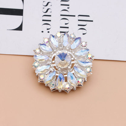FS5052- Sunflower Metal Beads