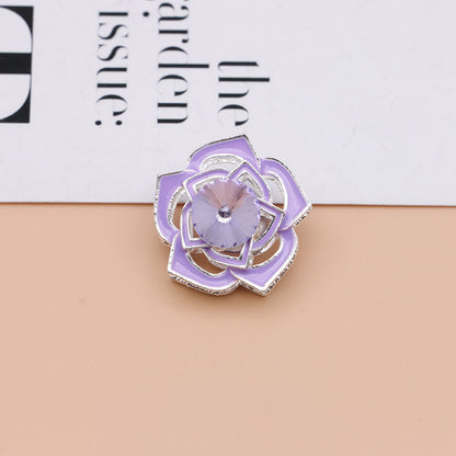FS5014- 20Mm Rose Alloy Beads (Pen Can Pass Through)