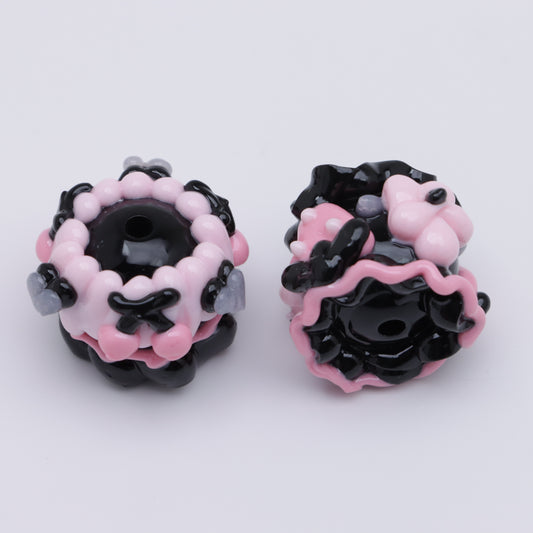 FS4671- Hand - Painted Handmade Beads