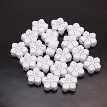 FS3220-10mm Flowers And Alloy Beads