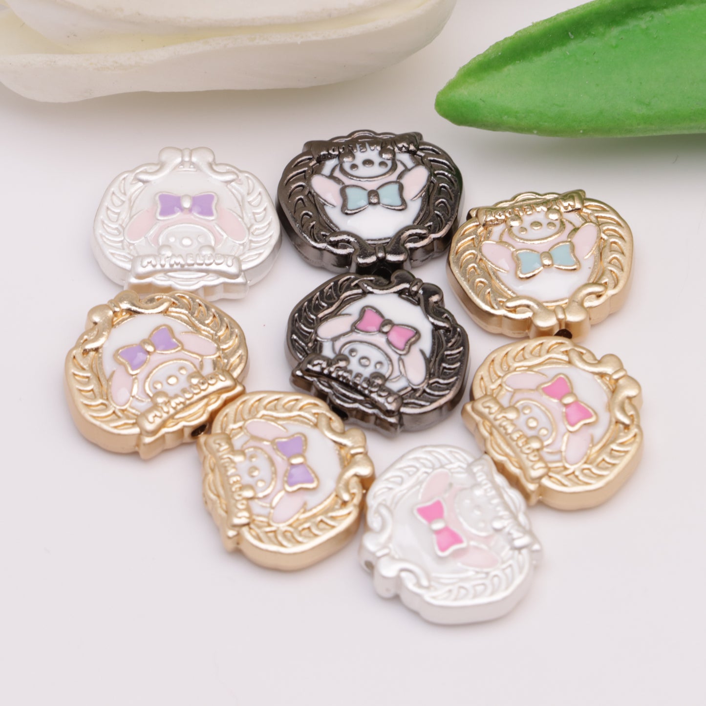 FS3734-15*17mm My Melody Alloy Beads