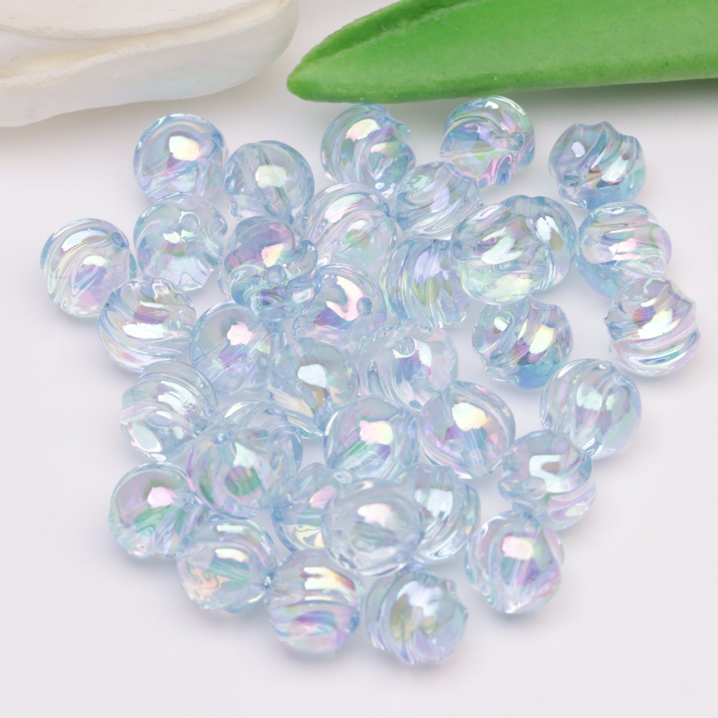 FS4877- 12mm Pumpkin Beads