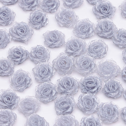 FS5101- 10mm Soft Flower Charms Soft Flower Patches Luminous