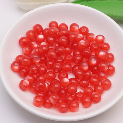 FS3523- 8mm Cat-Eye Resin Beads