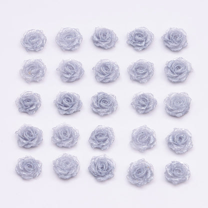 FS5101- 10mm Soft Flower Charms Soft Flower Patches Luminous