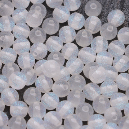 FS3515- 10mm Fine Glittering, Glow-in-the-Dark and Color-Changing Resin Beads