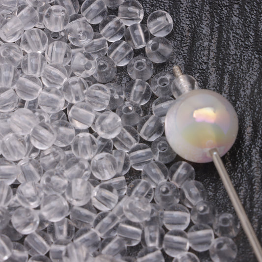 FS5629- 6mm Acrylic Transparent Beads (Require Pen Rotation)