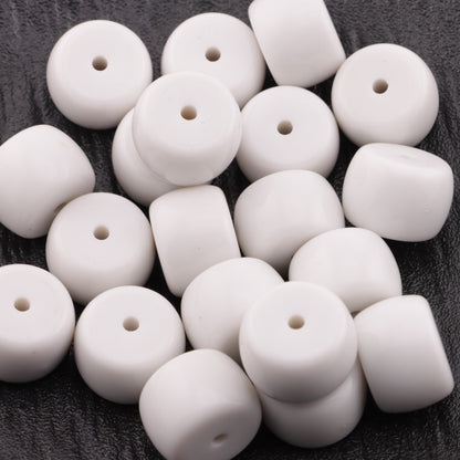 FS5649- 14*19mm Solid Color Dumpling-Shaped Base Beads