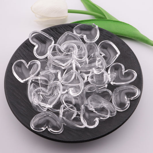 FS3585-27*33mm Heart Shakes Beads Love Shake Fun