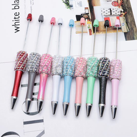 FS2089-Pearl Flash Chain Beadable Pens