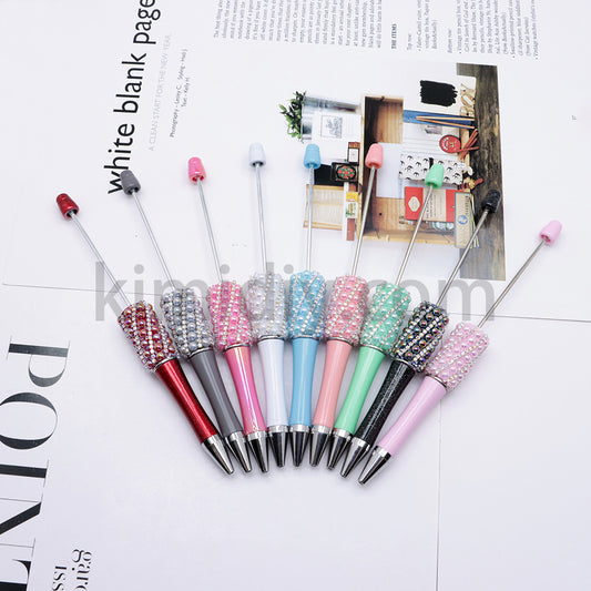 FS2089-Pearl Flash Chain Beadable Pens