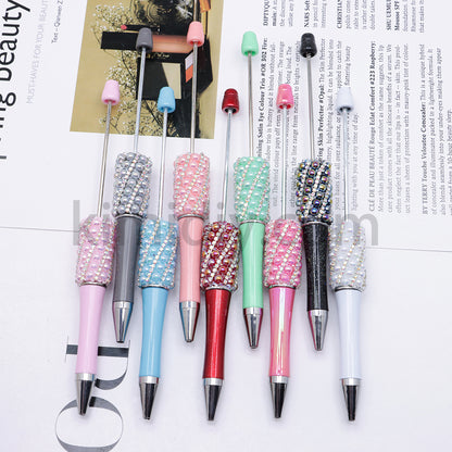 FS2089-Pearl Flash Chain Beadable Pens