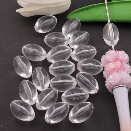 FS5319- 13*20mm Oval Transparent Base Beads