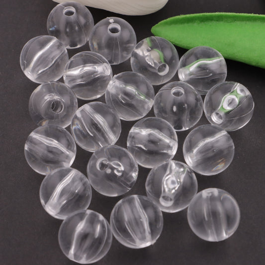 FS5578- 16mm Clear Round Based Beads Fit For Pen
