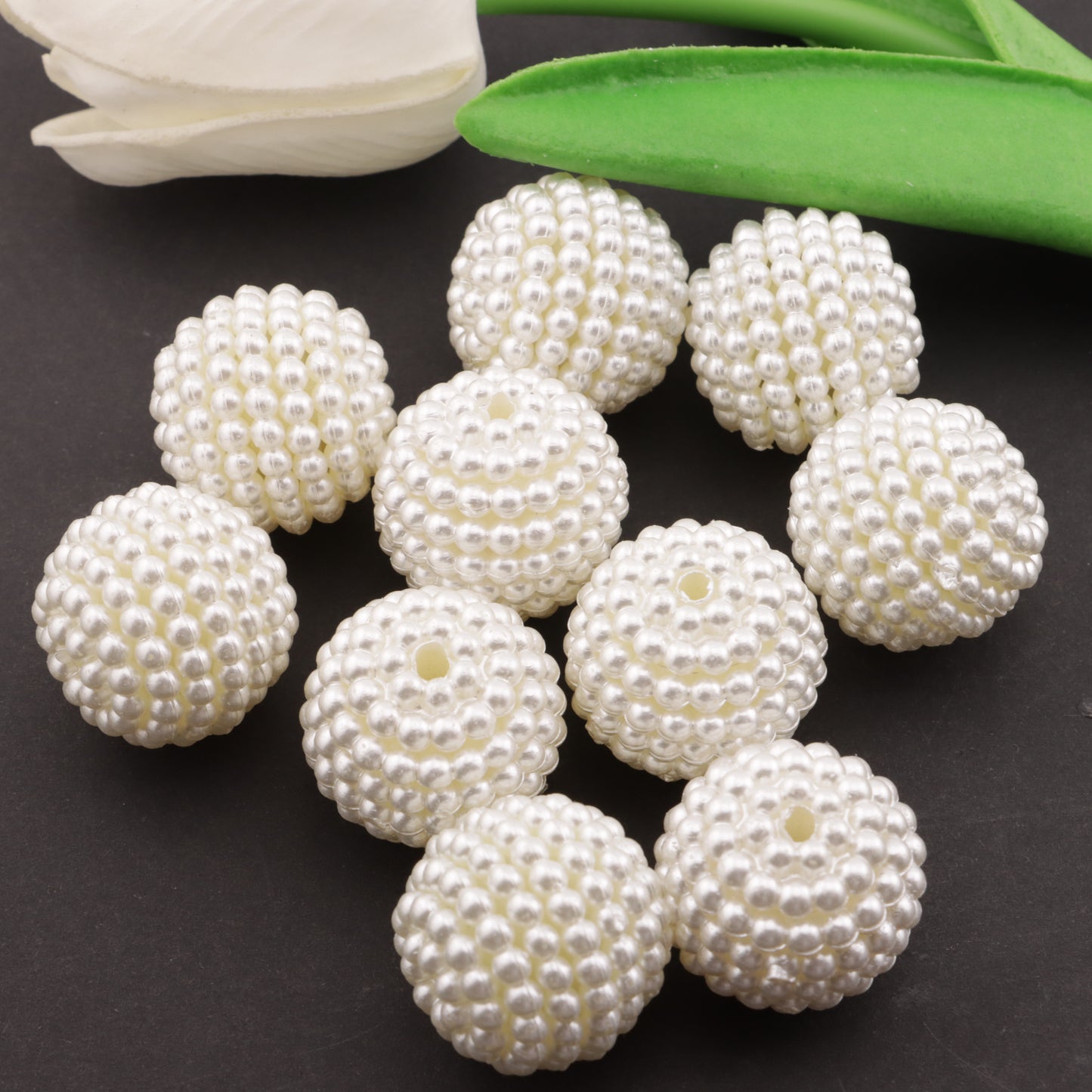 FS0946- 30mm Pearl Beads Acrylic Pearl Beads