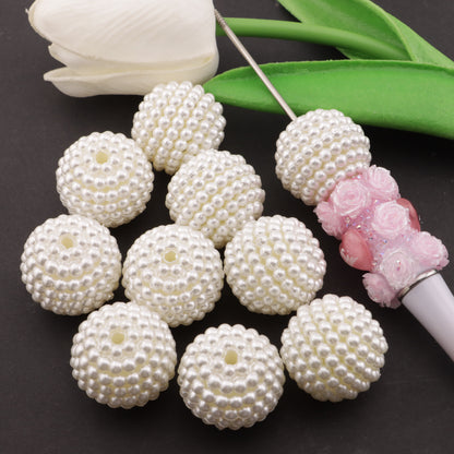 FS0946- 30mm Pearl Beads Acrylic Pearl Beads
