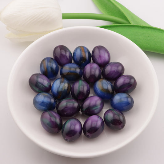 FS1815- Oval Resin Beads