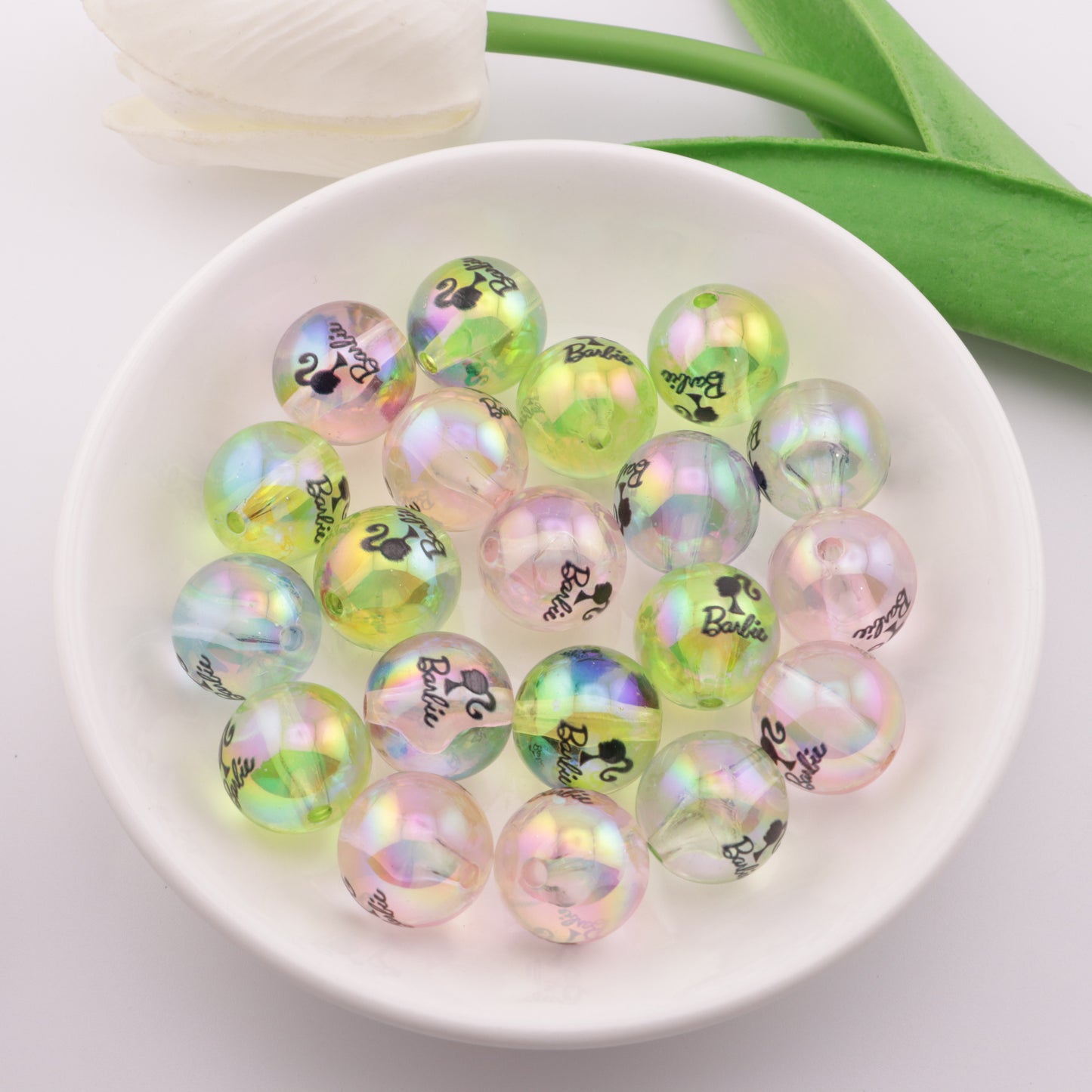 FS4510- Transparent Uv Barbie Acrylic Beads Fit For Pen
