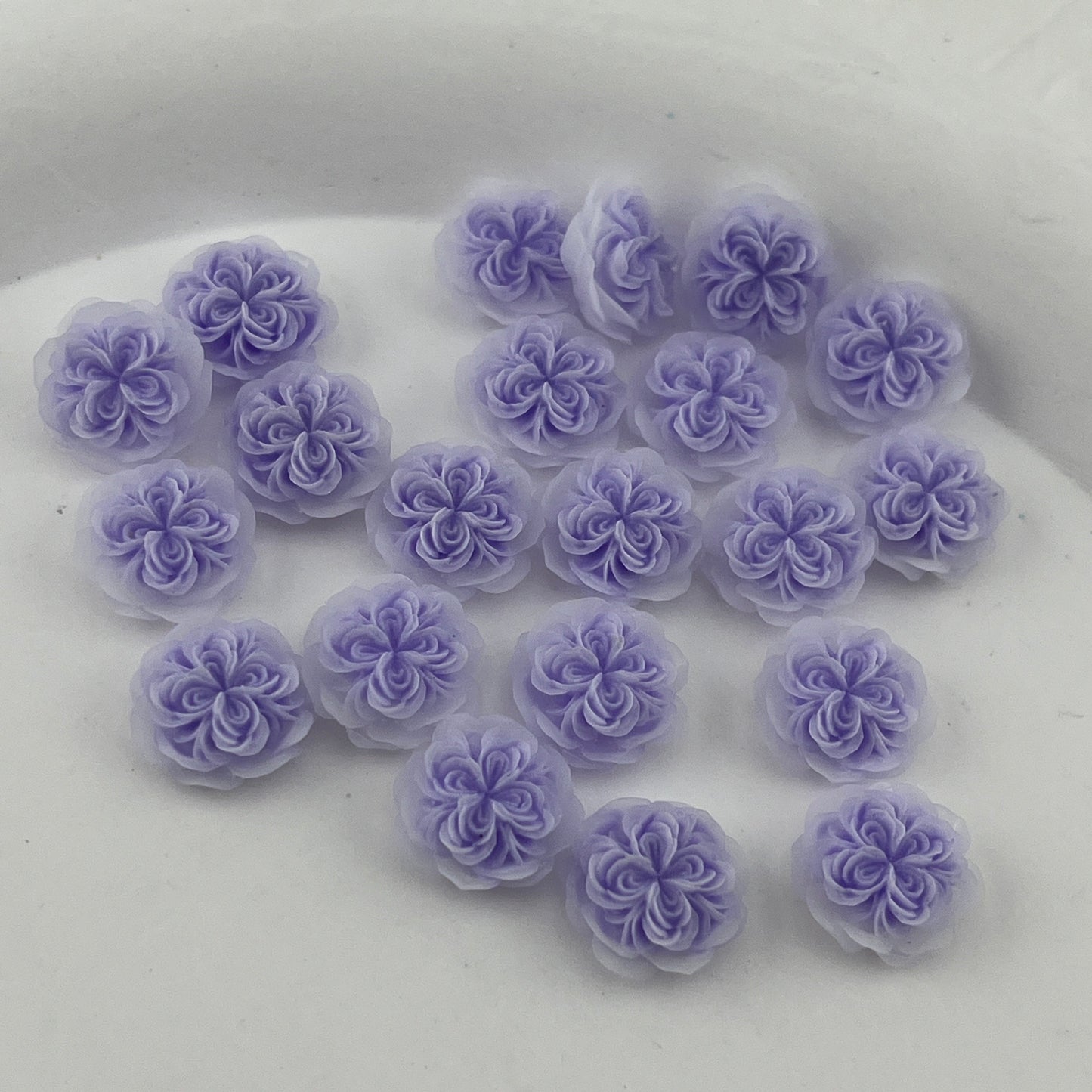 FS2158-100PCS 10MM Glowing Flower