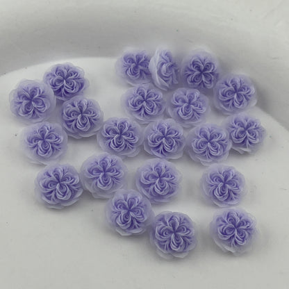 FS2158-100PCS 10MM Glowing Flower