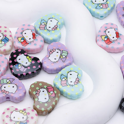 FS4266- HK Love Acrylic Beads