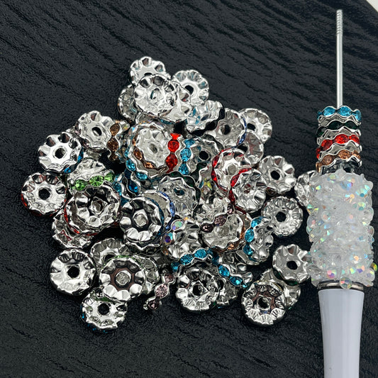 FS2350- 12mm Spacer Beads