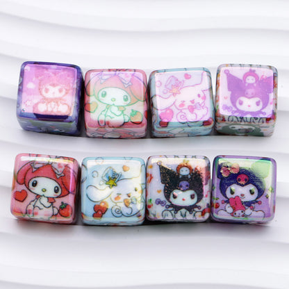 FS4302- 16mm Sanrio Beads Luminous Glow-in-the-Dark