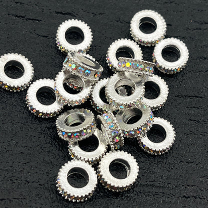 FS1349- 10mm Metal Spacer Beads
