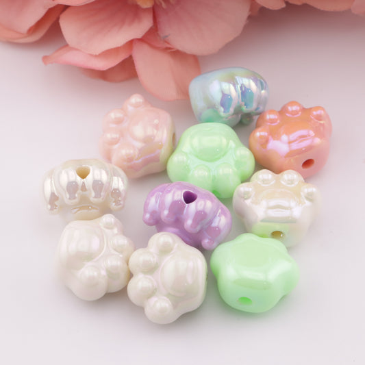 FS0583- 16mm UV Glow-in-the-Dark Dog Paw