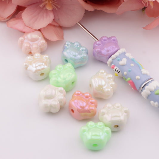 FS0583- 16mm UV Glow-in-the-Dark Dog Paw