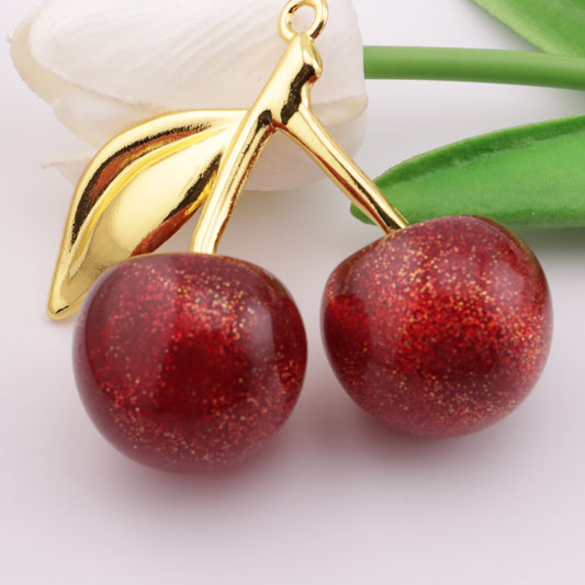 FS4557- Big Red Cherry Pendant Big Red Cherry Pendant