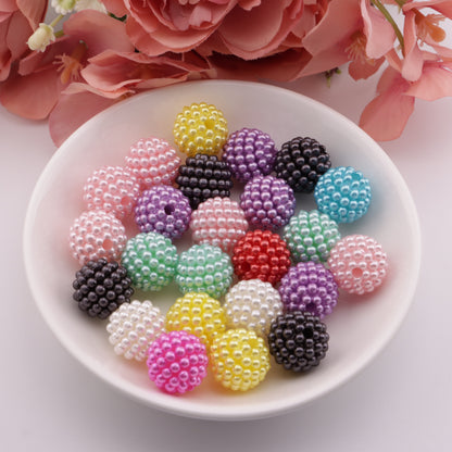 FS3799- 16mm Pearl Beads Pearl Waxberry Ball Beads