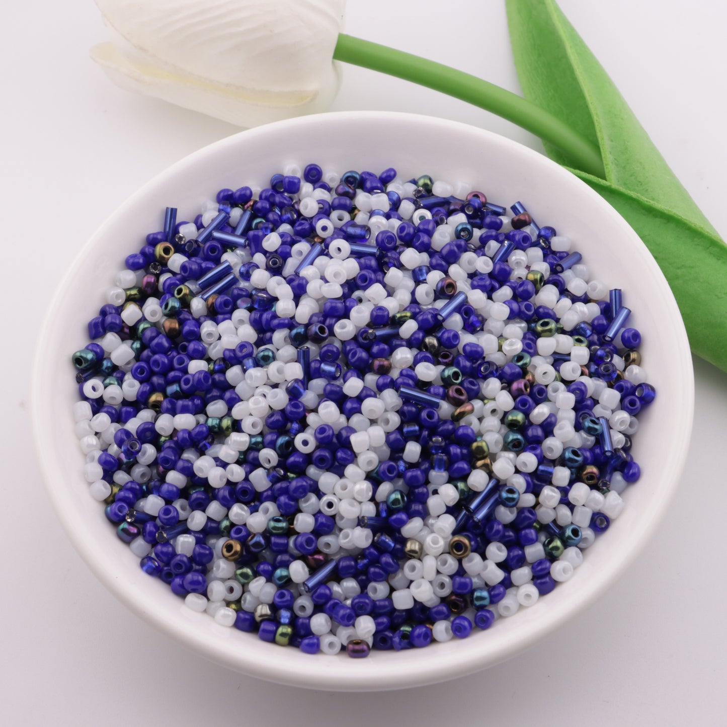 FS3053- 3mm Mixed - Color Glass Seed Beads