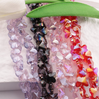 FS4580- 12*15mm 59-60PCS/Strand Special Color Butterfly Glass Beads