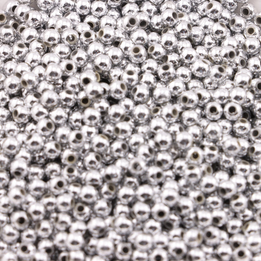 FS3683- 3mm Silver Beads Not Fit Pens
