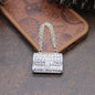 [KM2567]- 33MM Bag Metal Alloy Patch Charms For Making Fancy Beads