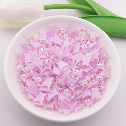 FS5587- 12mm Heart Kuku Charms Kuromi Stickers