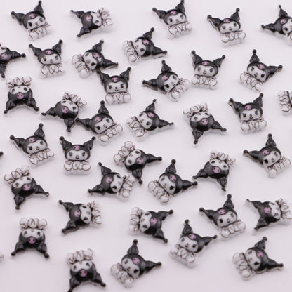 FS5555- 11*10mm Kuku Charms Kuromi Patches