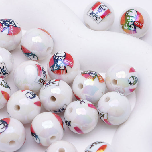 FS4260- 16mm KFC Acrylic Beads