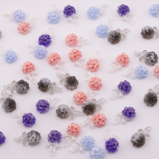 FS2863- Mini Flower Bows Small Bowknot Flowers