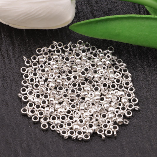 FS5184- Height: 2.4mm, Diameter: 4mm, Spacers With 2.4mm Card Height, 4mm Diameter Beads With Hanging Holes Fit For Pen