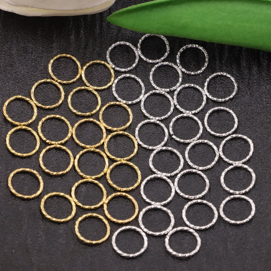 FS3619- 12mm Jump Ring Twisted Round Open Circle