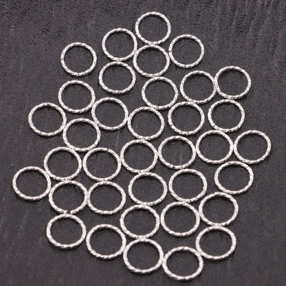 FS3619- 12mm Jump Ring Twisted Round Open Circle