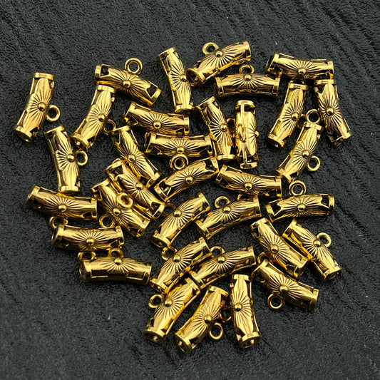 FS2722- 17mm Hanging - Hole Spacer Beads